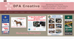 Desktop Screenshot of dfacreative.com